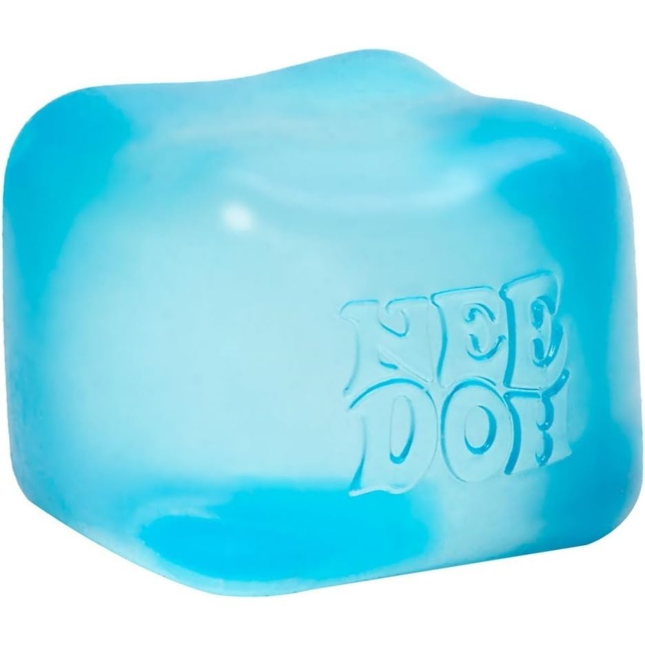 NeeDoh Nice Cube ¨C Solid Squish ¨C Pink